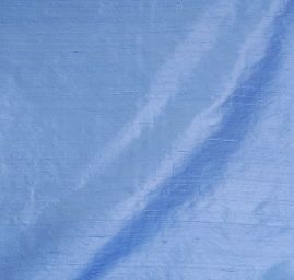 Šantung jedobarevný světle ocelově modrá II.jakost