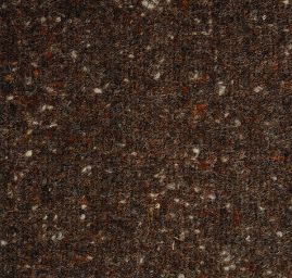 Vlněná látka tweed hnědý