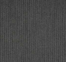 Vlněná látka vzor rybí kosti šedá/černá