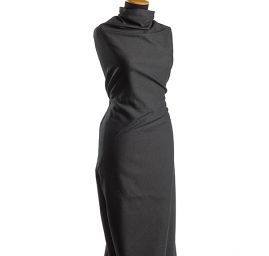 Riflovina pružná keprová vazba modrá/khaki