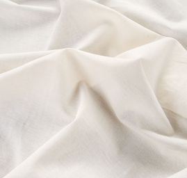 Len střední síly lomené bílé barvy