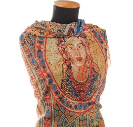 Šifon mozaika vzor madony