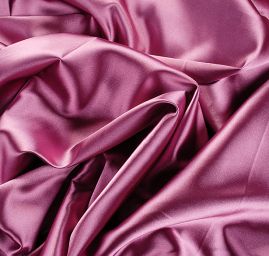 Satén taft pružný růžovofialový