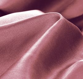 Pružný satén hladký pastel starorůžová