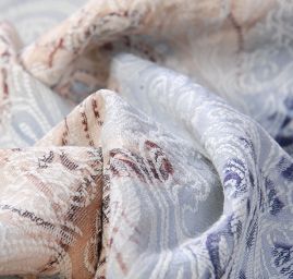 Efektné pružná látka plastický vzor / tlač