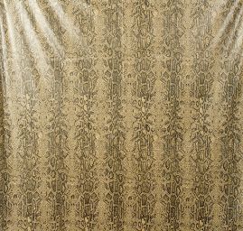 Imitace hadí kůže zelenožlutá II. jakost