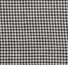 Kostýmová látka drobné pepito černobílé