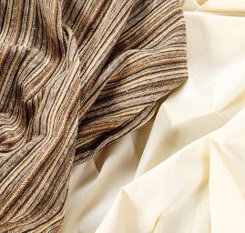 Kostýmová látka viskoza směs slonová kost