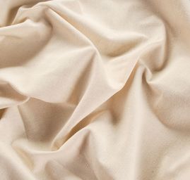 Bavlněná látka silnější béžová