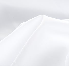 Podšívka polyester lomená bílá lesk
