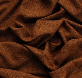 Kostýmová látka melír hnědočerná s nopky