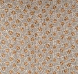 Žakárová tkanina motiv velké květy