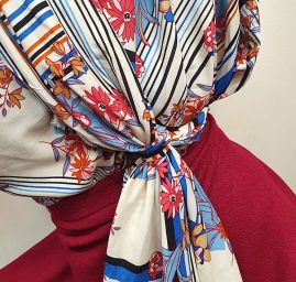 Vařená vlna malinově červená