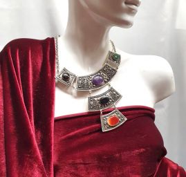 Samet pružný velur vínově červený