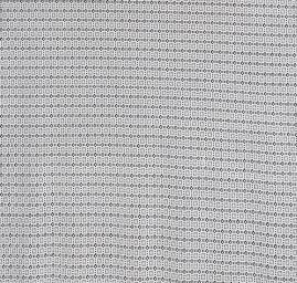 Krajka hrubá geometrický vzor čtverec bílá