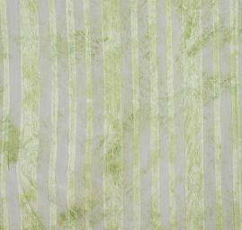 Šifon plise krajková aplikace s batikou pastel zelený