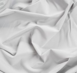 Kostýmová látka pružná pastel světle šedá