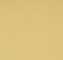 Žakárová látka květinový motiv žlutá