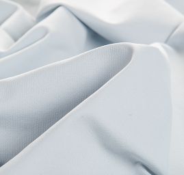 Kostýmová látka viskoza směs pastel světle modrá