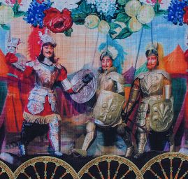 Látka vlna / kašmír rytier / vozataj