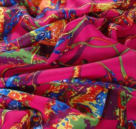 Šatka ružová / fialová