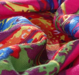 Šatka ružová / fialová