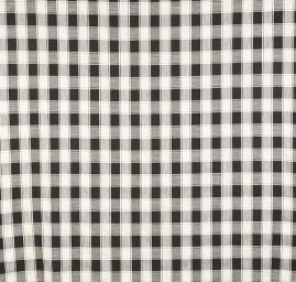 Len pružný viskoza směs vzor kostek černobílý
