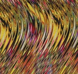 Podzimní úplet nevšední vzor červený