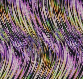 Podzimní úplet nevšední vzor fialový