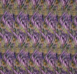 Podzimní úplet nevšední vzor fialový