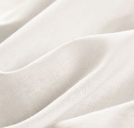 Jemná bavlněná látka etamín slonová kost