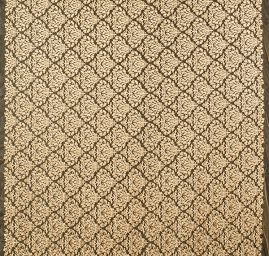 Krajka zlatá výšivka na tylu ornament