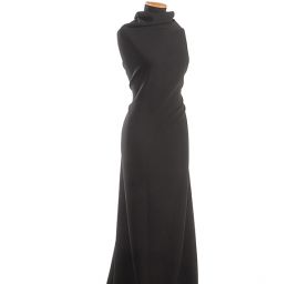 Kostýmová látka silnější pružná černá