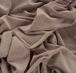 Teplejší silnější úplet buklé režné barvy