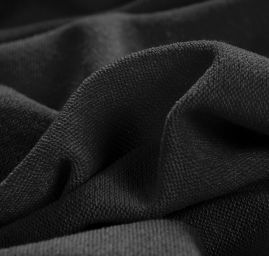 Teplejší silnější úplet buklé černý