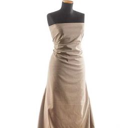 Len pružný viskoza směs režný