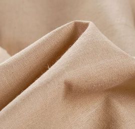 Len pružný viskoza béžový