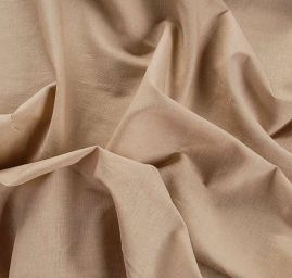 Len pružný viskoza béžový