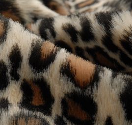 Imitace zvířecí srsti gepadr nízký vlas