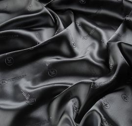 Podšívka žakárová kabátová šedá