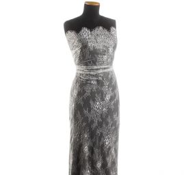 Krajka tylová jemná bílá