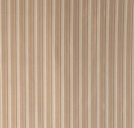 Podšívka jemná tisk polyester proužky hnědá/béžová