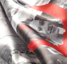 Satén pružný aréna toreador/tanečnice