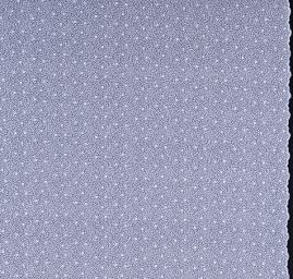 Krajka výšivka na tylu stříbrné barvy