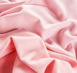 Flauš oboustranný pastel světle růžový