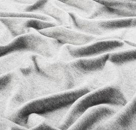 Úplet vlna směs teplejší s vlasem světle šedá