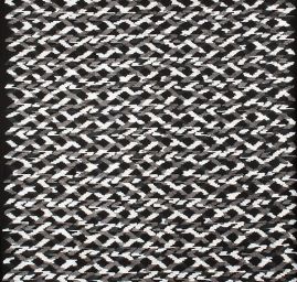 Flauš směs s vetkanou aplikací geometrický vzor