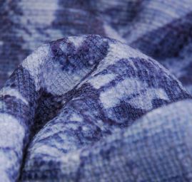 Látka originální tisk styl "Baroko" imitace buretu