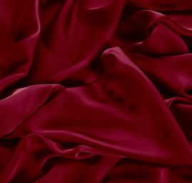Satén pružný jemný vínové barvy