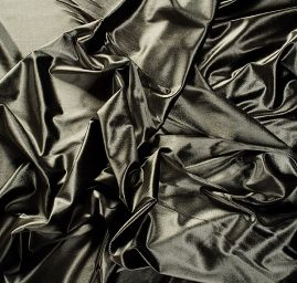 Samet pružný olivový